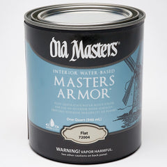 Old Masters Armor Acrylic Water-Based Finish, Quart, Flat