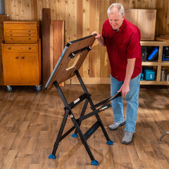 Rockler HPL Router Table with ProMax Fence and Rock Steady Folding Stand
