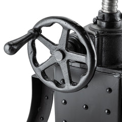 Cast Iron Crank Height-Adjustable Table Base, 71'' Long