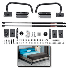 King-Size, Vertical Create-A-Bed Adjustable Deluxe Murphy Bed Hardware Kit
