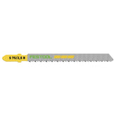 Festool Jigsaw Blades, Wood Fine Cut, Reverse Teeth, S 75/2,5 R/5, 5-Pack (204259)