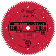 10" x 80T Freud Industrial Thin Kerf Ultimate Cut-Off Blade (LU74R010)