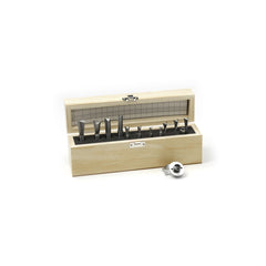 Leigh 12-Pc. 8mm & 1/2" Bit Set for D4R