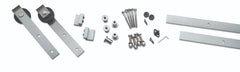 I-Semble Rolling Door Hardware Kit, Bent Strap, Stainless Steel