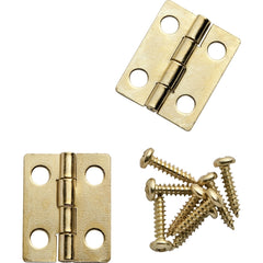 3/4" x 5/8" Butt Hinge, Nickel