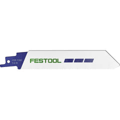 Festool Reciprocating Saw Blades, 4-3/4'' Long, Metal/Steel, HSR 150/1.6 BI/5, 5-Pack (577489)
