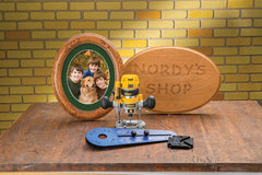 Rockler Ellipse/Circle Cutting Jig for Compact Routers