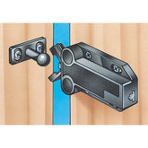 Safe Push Touch Latch Black Standard (2-3/8" Long overall)