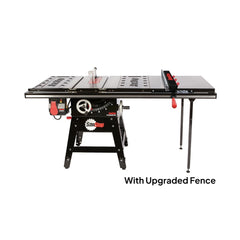 SawStop Contractor 1.75HP Saw with 36 Professional T-Glide Advance Fence, Rails & Extension Table
