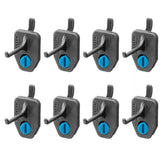 Rockler Hang-Tight Thin Post Pegboard Hooks, 8-Pack