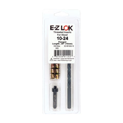 E-Z Hex Threaded Insert Kit for Soft Wood, Flange Top, M6-1.0 x 13mm