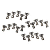 Blum® 38C355B.20 Compact 1-1/4'' Overlay 107° Hinges with Blumotion, 20-Pack