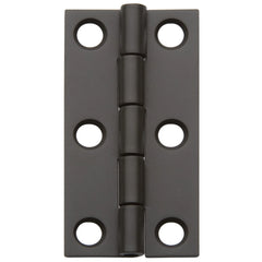 Flat Butt Hinge 2" L x 1" W, Oil-Rubbed Bronze