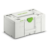 Festool Systainer3 M112 Storage Case, 15-9/16''W x 4-3/8''H (204840)