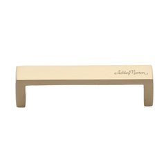 4-3/8'' Wide Modern Cabinet Pull, Polished Nickel