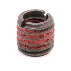 Threaded Insert for Metal - Screw Locking - Carbon Steel - 10-24 x 3/8-16 (Pack of 10)