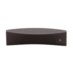 4-3/8'' Leaf Cabinet Pull, Satin Black