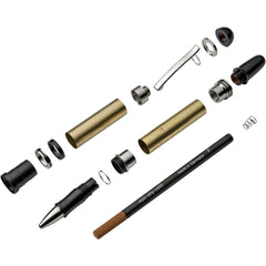Washington Rollerball Pen Hardware Kit - Sterling Silver