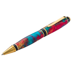 Tie-Dye Inlace Acrylester Pen Blank