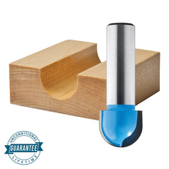 5/8'' D x 1/2'' H x 5/16'' R x 1/2'' Shank Rockler Core Box Bit