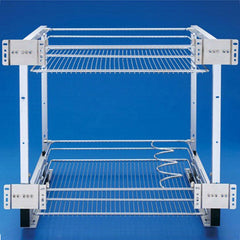 Door Mount Extender for Aluminum Waste Containers, Rev-a-Shelf 5345 Series