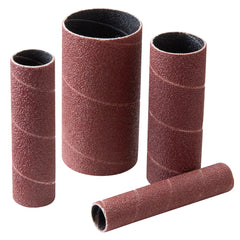 80-Grit Aluminum Oxide Sanding Sleeves for Triton Handheld Spindle Sander, Set of 4