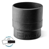 Dust Right Click-Connect FlexiPort 2-1/2'' Fitting Adapter