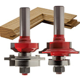Freud® 99-286 Glass Panel Cabinet Door Router Bit Set - 2" Dia x 1-3/32" H x 1/2" Shank