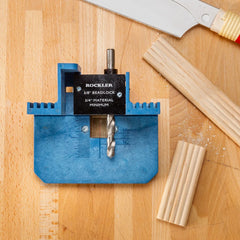 Rockler Beadlock Joinery Jig with 3/8" Drill Guide Kit and Case