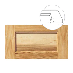 Artesia 5-Piece Flat Panel Drawer Front, Custom Sizes and Materials