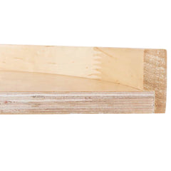 28" (711 mm) Diameter Pie-Cut Shelves With Hardware, Wood - Maple (4WLS942-28-52)