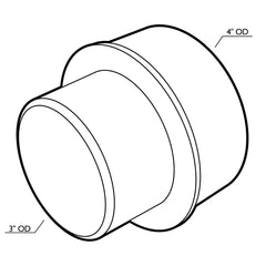 4" To 3" Reducer