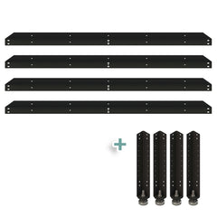 Rockler Rock-Steady Low-Height Assembly Table Kit, 44''W x 44''W x 16''H
