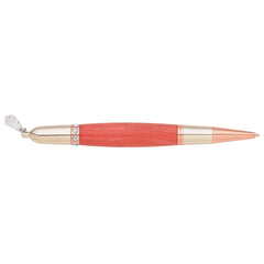 Diva Charm Pen Hardware Kit, Clear Crystals