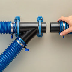 Dust Right Ready-Mount 2-1/2'' Y-Connector