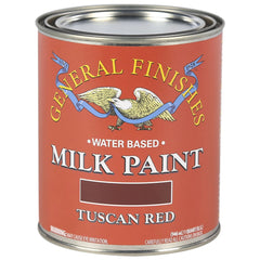 General Finishes Tuscan Red Milk Paint, Pint