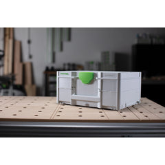 Festool Systainer3 M187 Storage Case, 15-9/16''W x 7-3/8''H (204842)