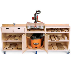 Ultimate Miter Saw Stand - Downloadable Plan