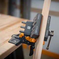 Work IQ Leather Vise Jaw Sleeves, Pair