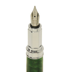 Magnetic Vertex Fountain Pen Hardware Kit, Chrome