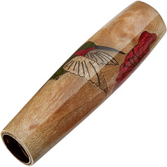 Woodturner's Red Hummingbird Laser-Cut Inlay Pen Kit Blank