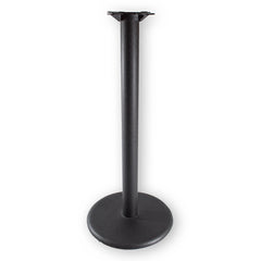 Round Flat Style 18'' Dia. Cast Iron Table Base, Table Height
