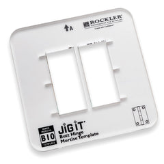 Rocker JIG IT B10 Butt Hinge Mortise Template (For #50236 et al)