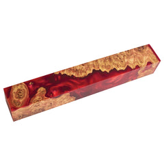 Hybridz Mallee Burl Pen Blank, Red