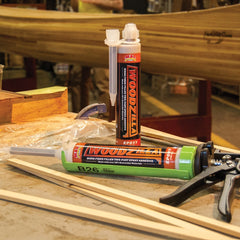 Woodzilla Fiber-Filled Two-Part Epoxy Adhesive, 185 mL Cartridge