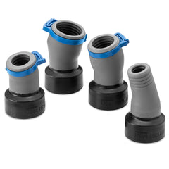 Dust Right Click-Connect FlexiPort, 1-1/4'' ID