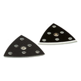 93x93mm Triangular Sanding Pads for Festool RO 90/DX 93 Sanders, 2-Pack, Soft (488715)