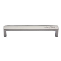 4-3/8'' Wide Modern Cabinet Pull, Polished Nickel