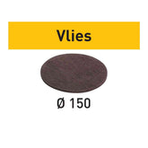 Medium (100) 6'' Festool Vlies D150 StickFix Abrasive Pads, 10-Pack (201126)