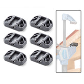 Mountable Jaw Attachments for Rockler Medium-Duty Spring-Loaded Bar Clamps, 6-Pack